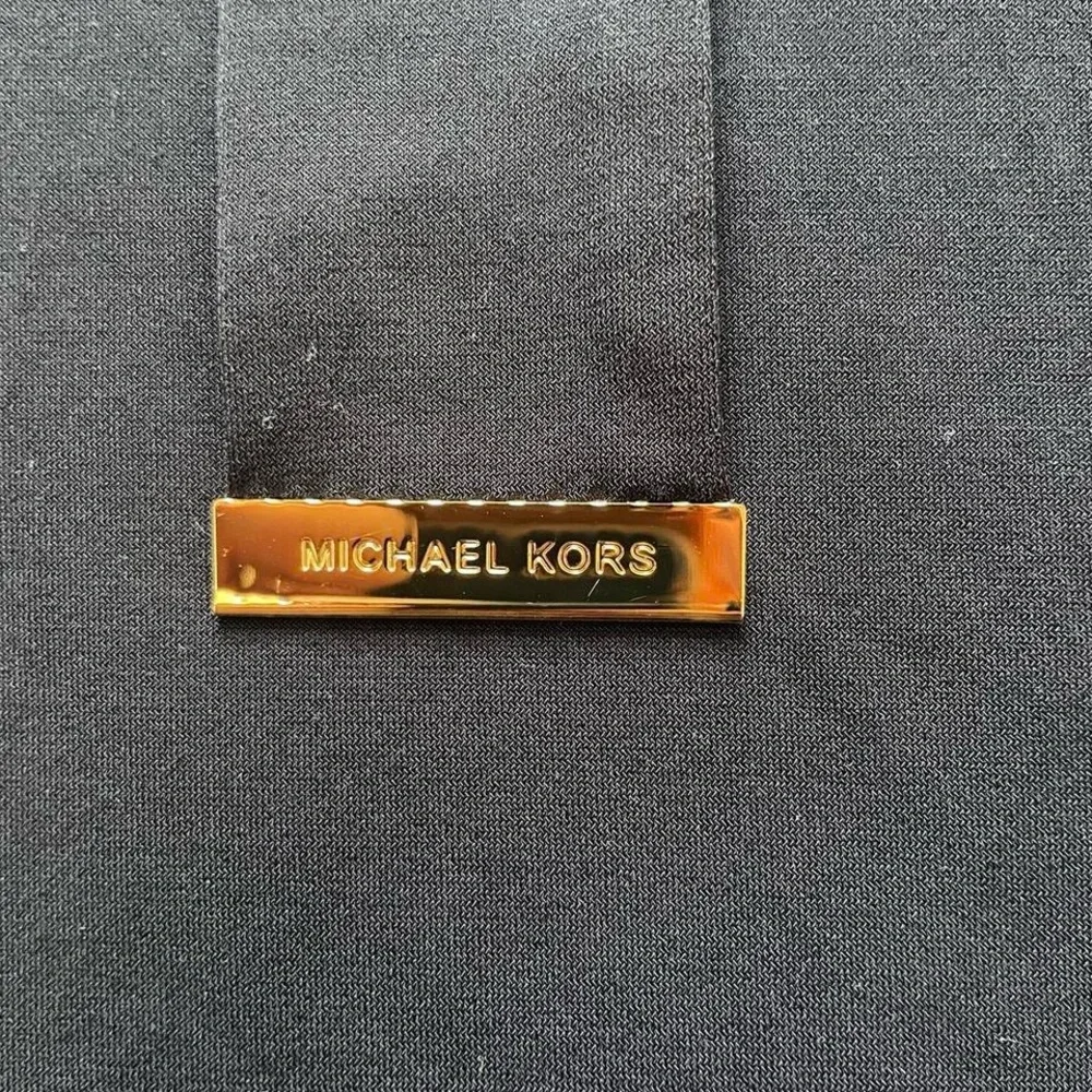 Michael Kors Tie Neck Blouse Navy Women’s‎ size S